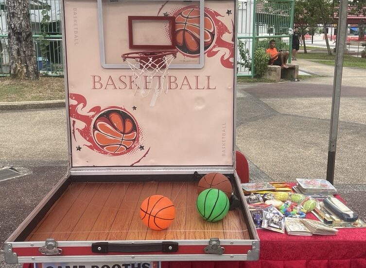 Basketball Hoop carnival game by BounceParkSG