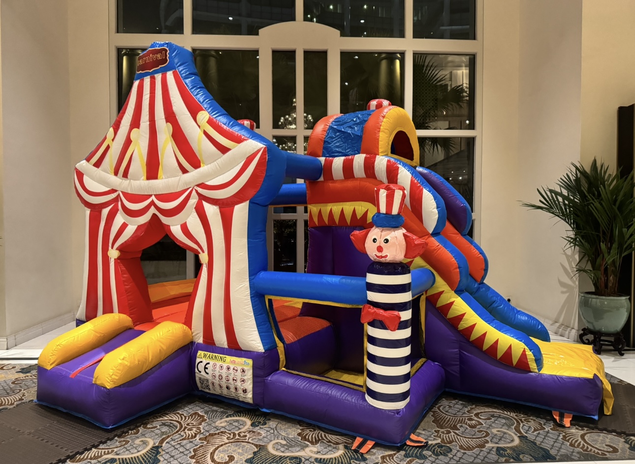Carnival Park themed bouncy castle by BounceParkSG